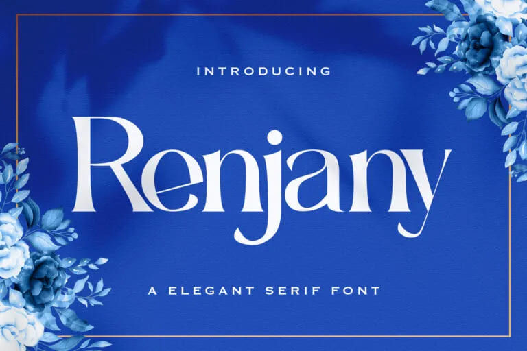 Renjany Elegant Serif Font