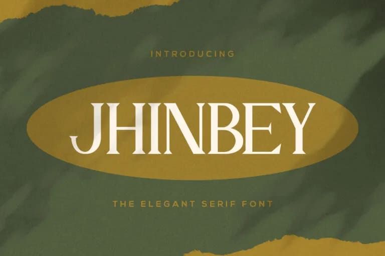 Jhinbey Elegant Serif Font