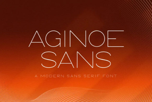 16. Aginoe Sans