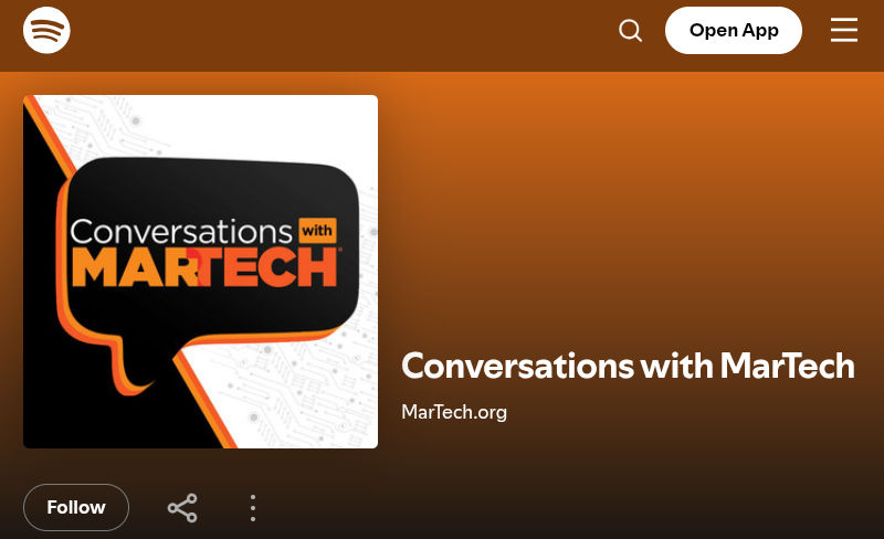 5. The MarTech.org Podcast