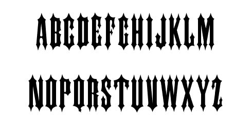 a2. Irongate Alphabets