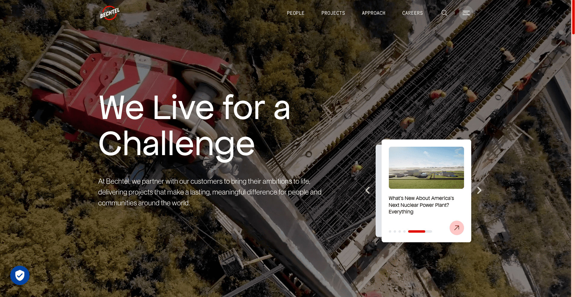 Bechtel construction website