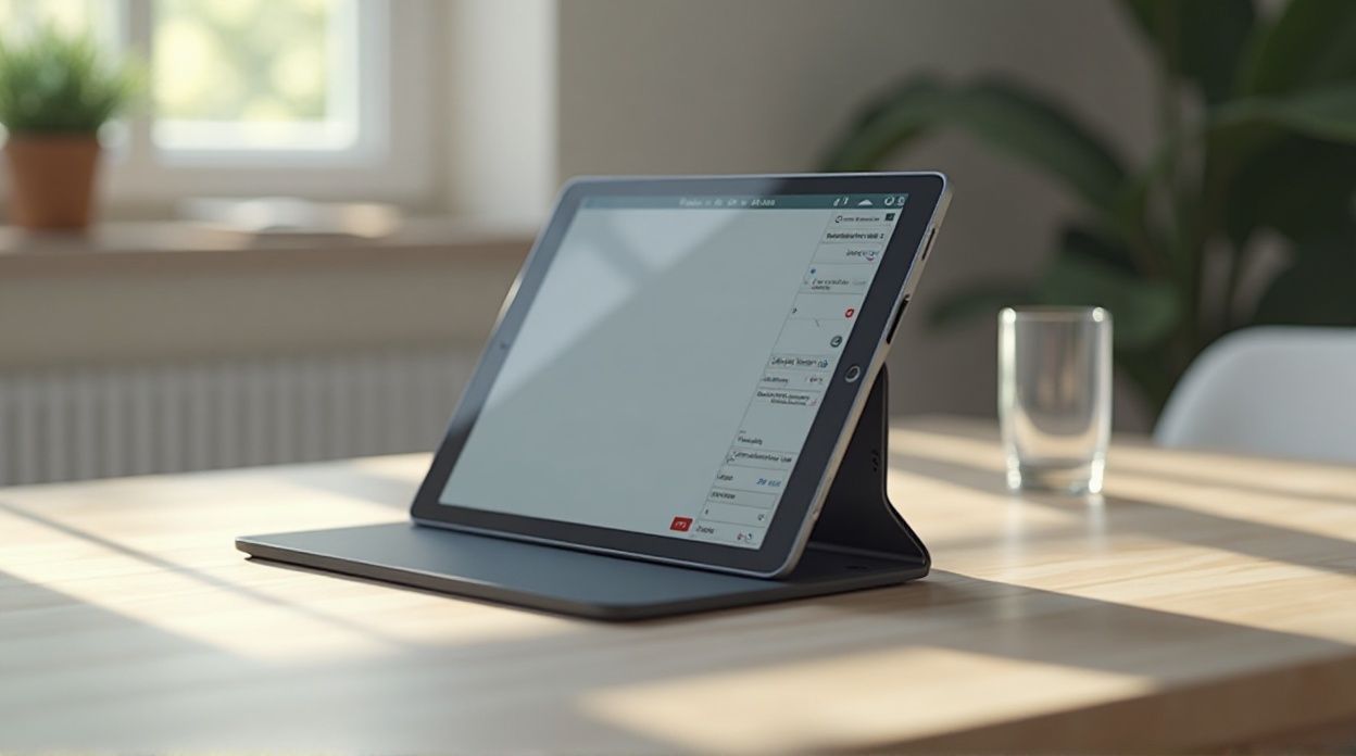 AI-generated image of a realistic table on the table