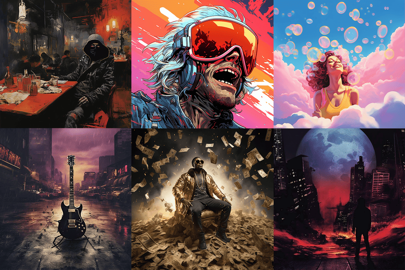 Midjourney Album Cover