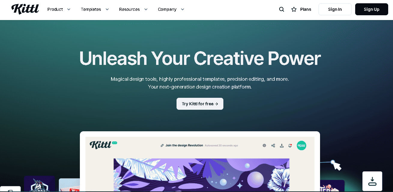 Kittl AI Icon Design Tool