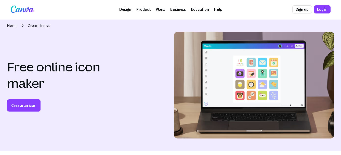 Canva Free Icon Maker
