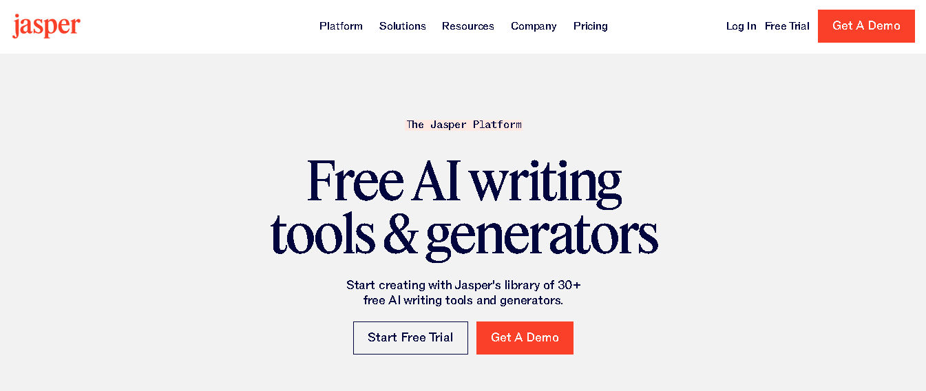 Jasper AI Writing Tool