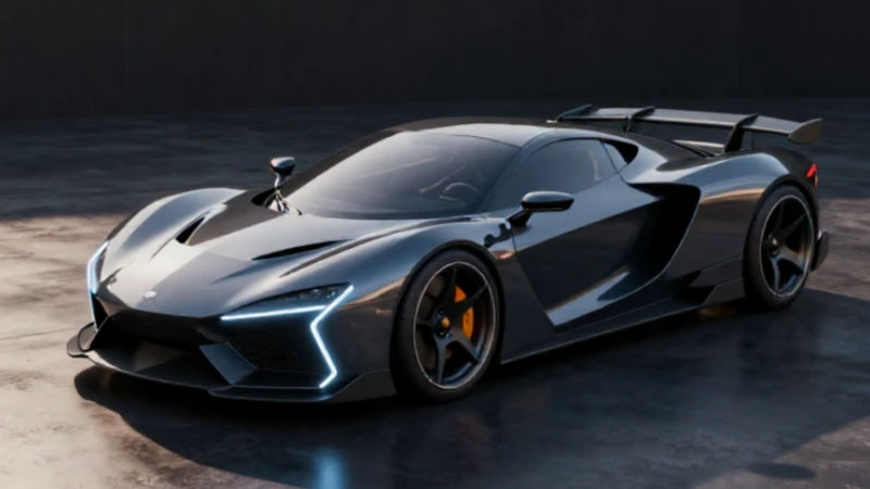 a highly rendered image of a futuristic car