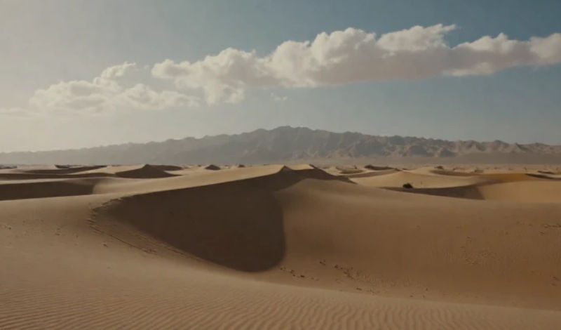 an illustration in a matte painting style