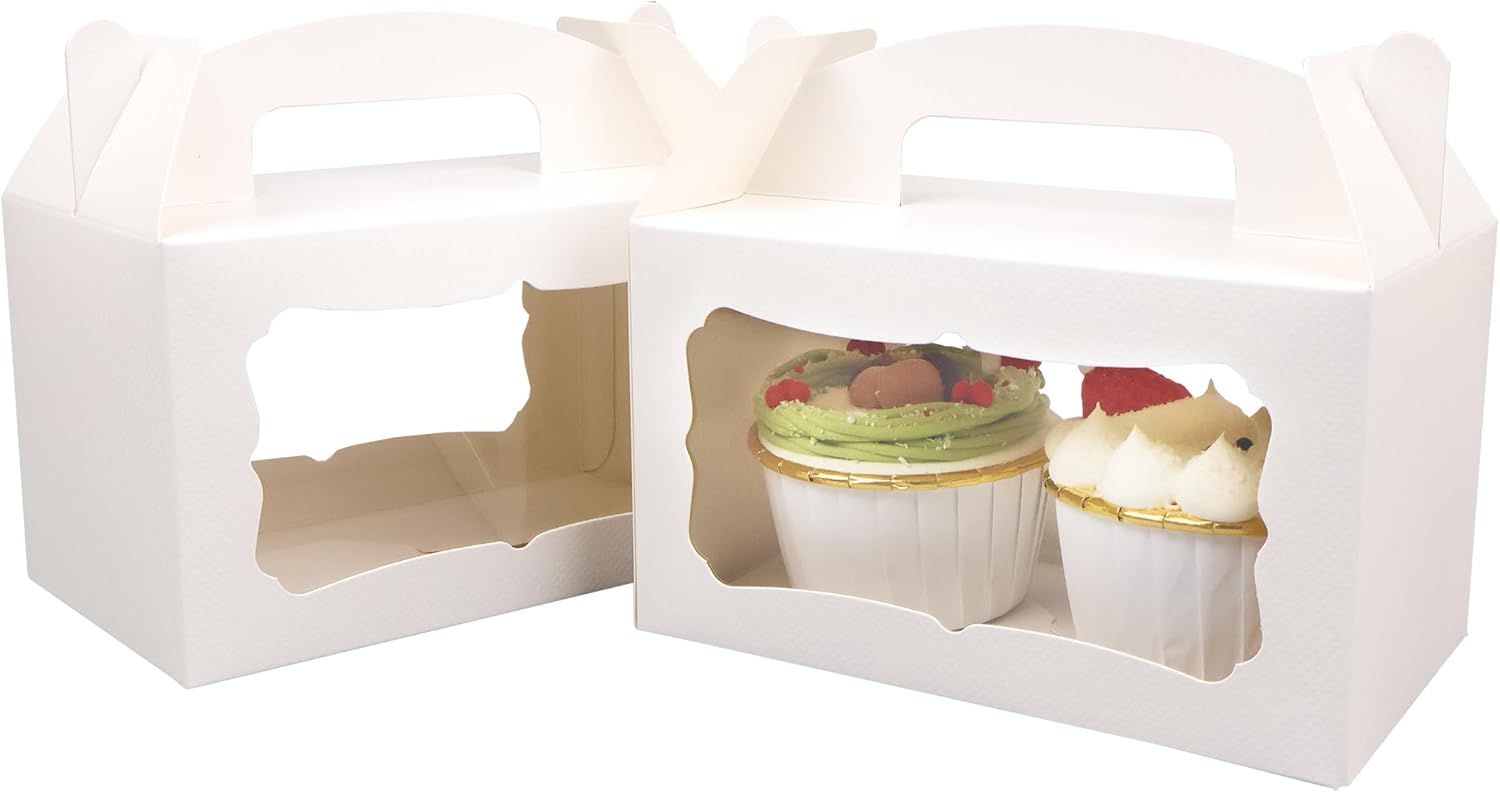 Gable boxes for cookies and cakes