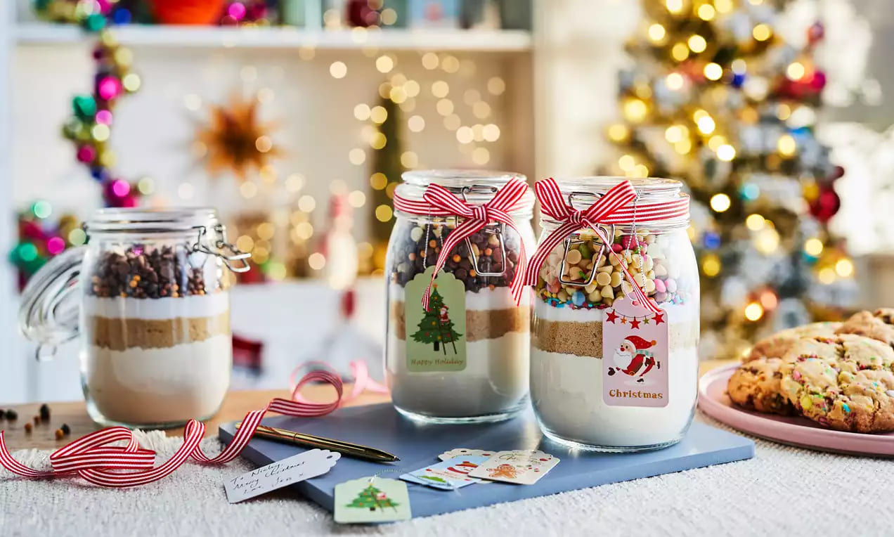 Cookie mix jars