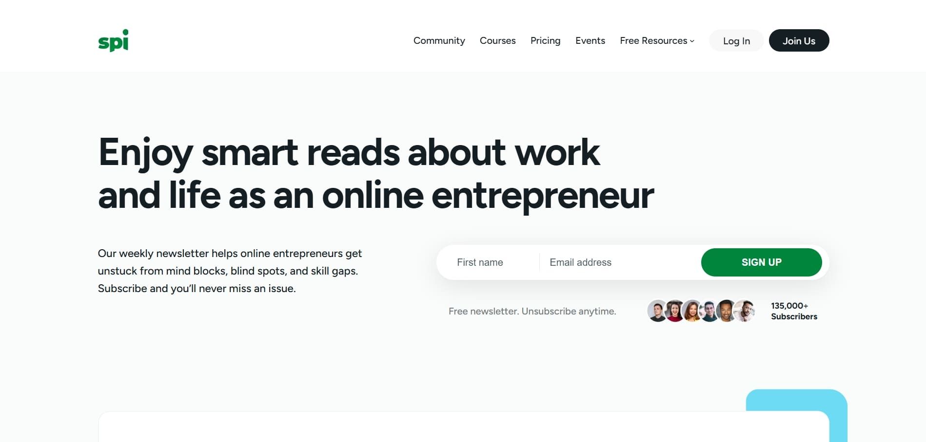SPI website blog