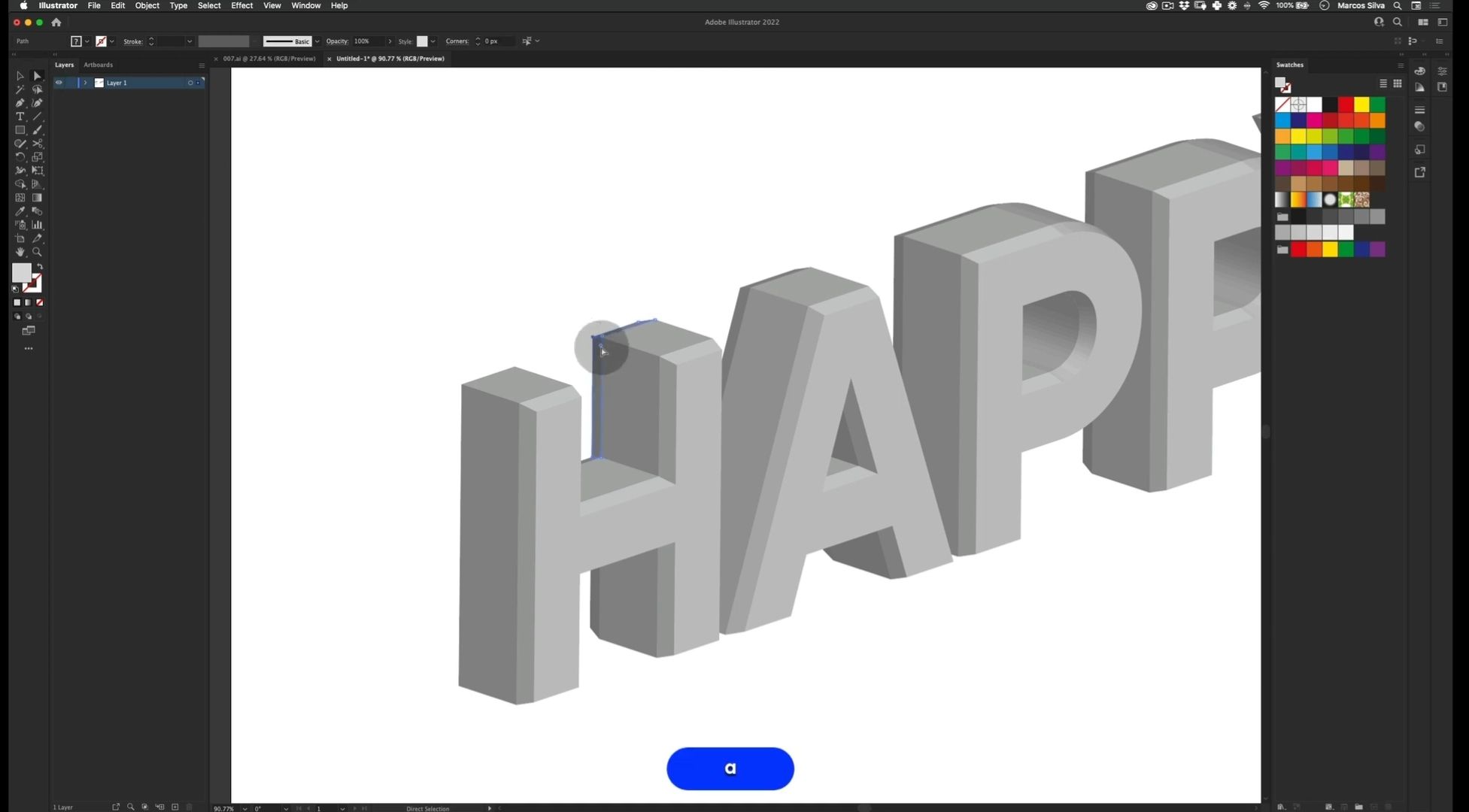 Delete excess bevel