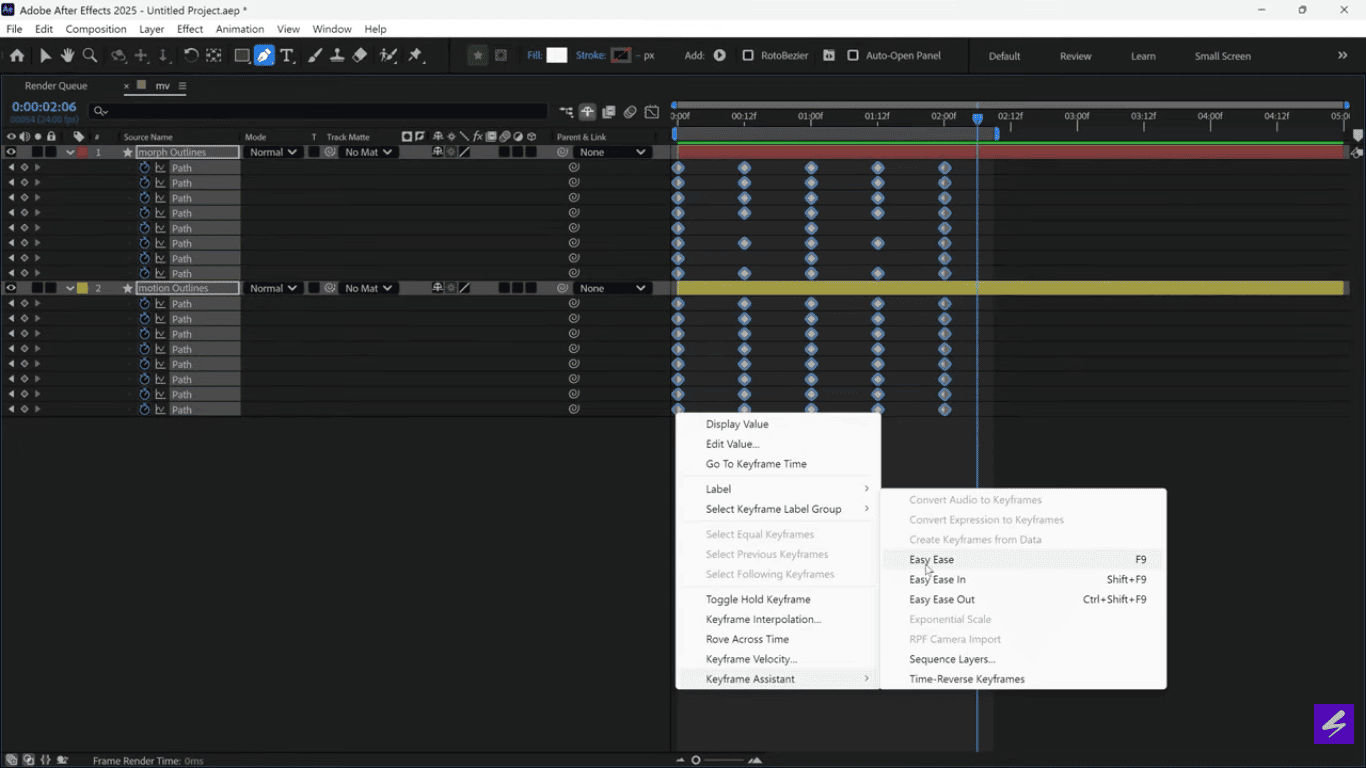 Smoothing the Animation