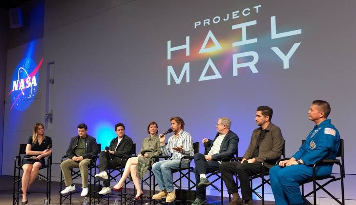 Project Hail Mary’s cast, crew, and author talk with NASA