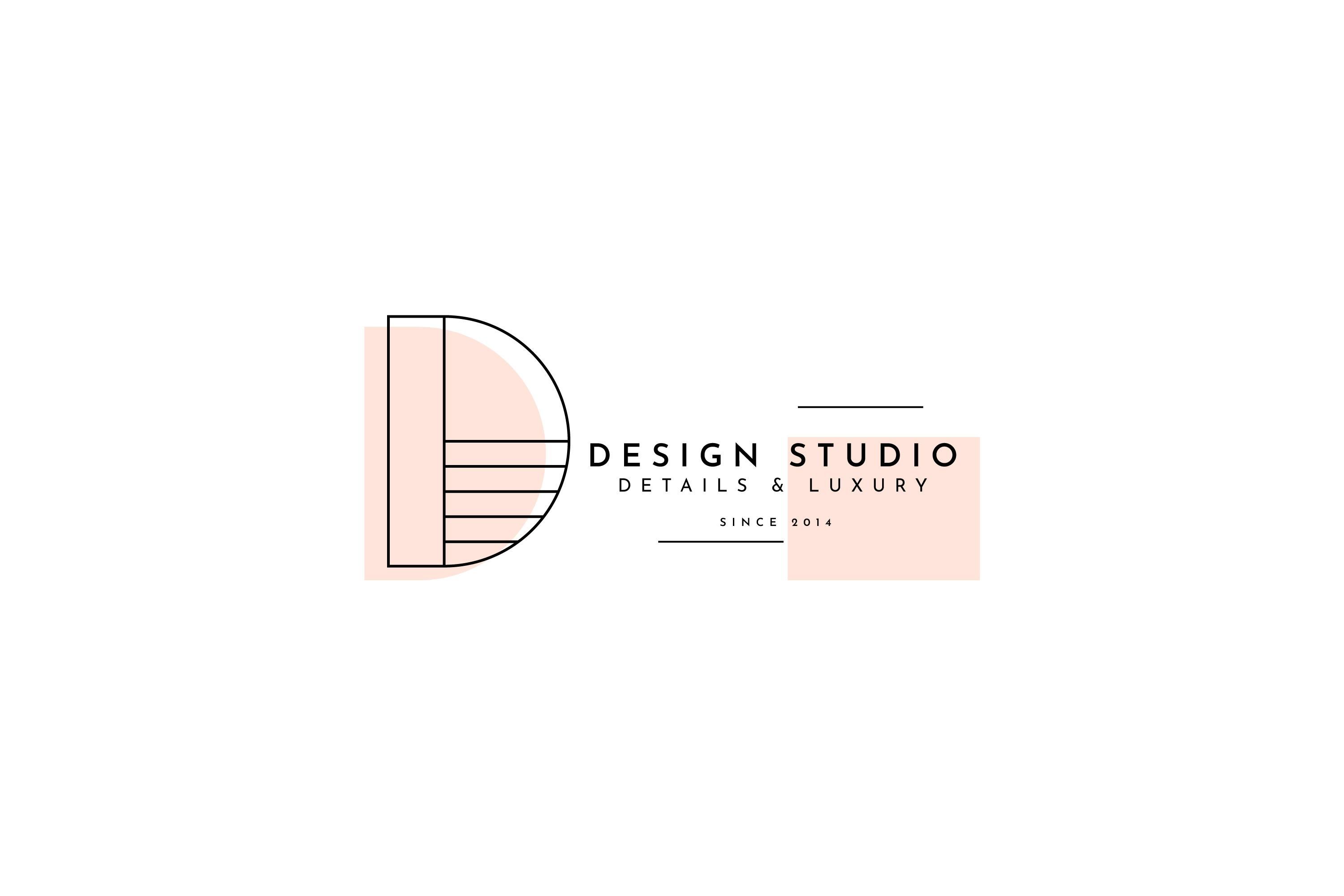 Example of an interior design business logo