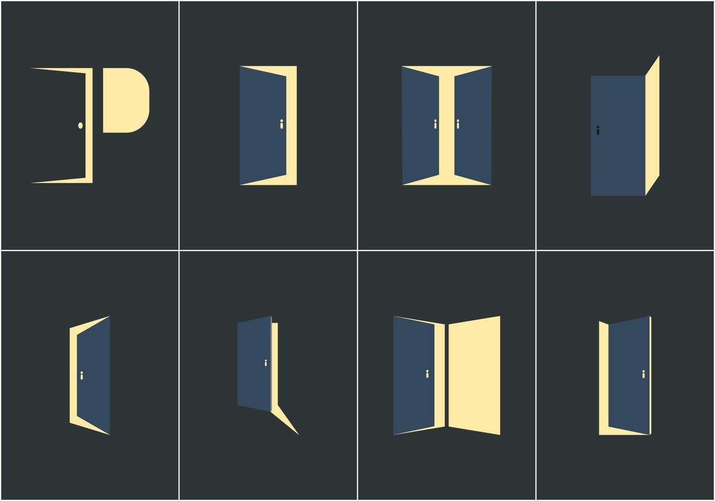 Example of door shapes