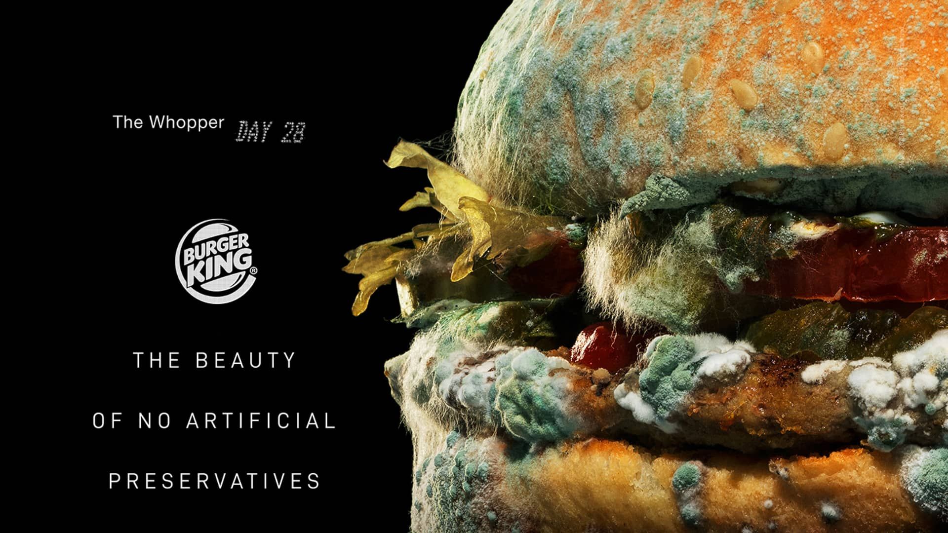 Moldy Whopper Campaign