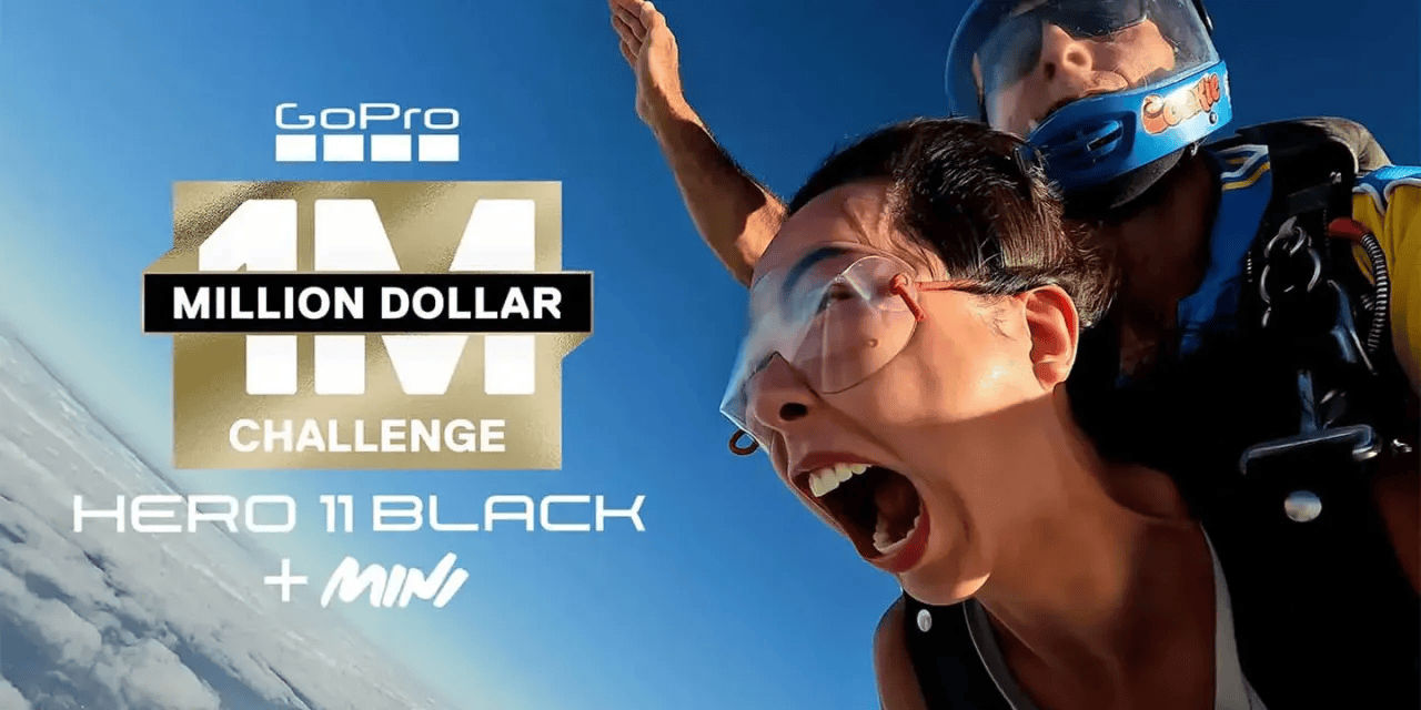 GoPro Million Dollar Challenge user-generated content campaign