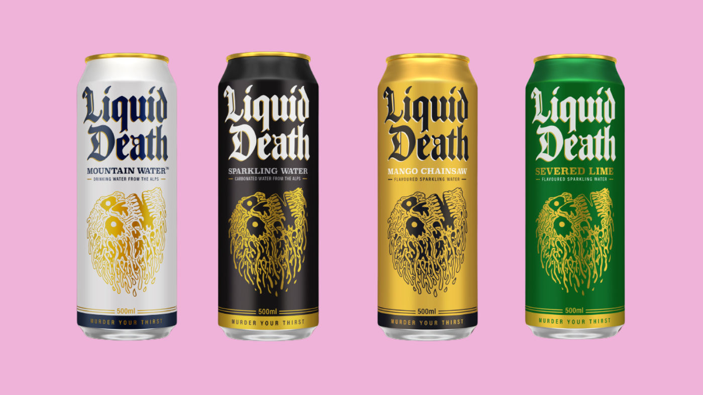 Liquid Death Design