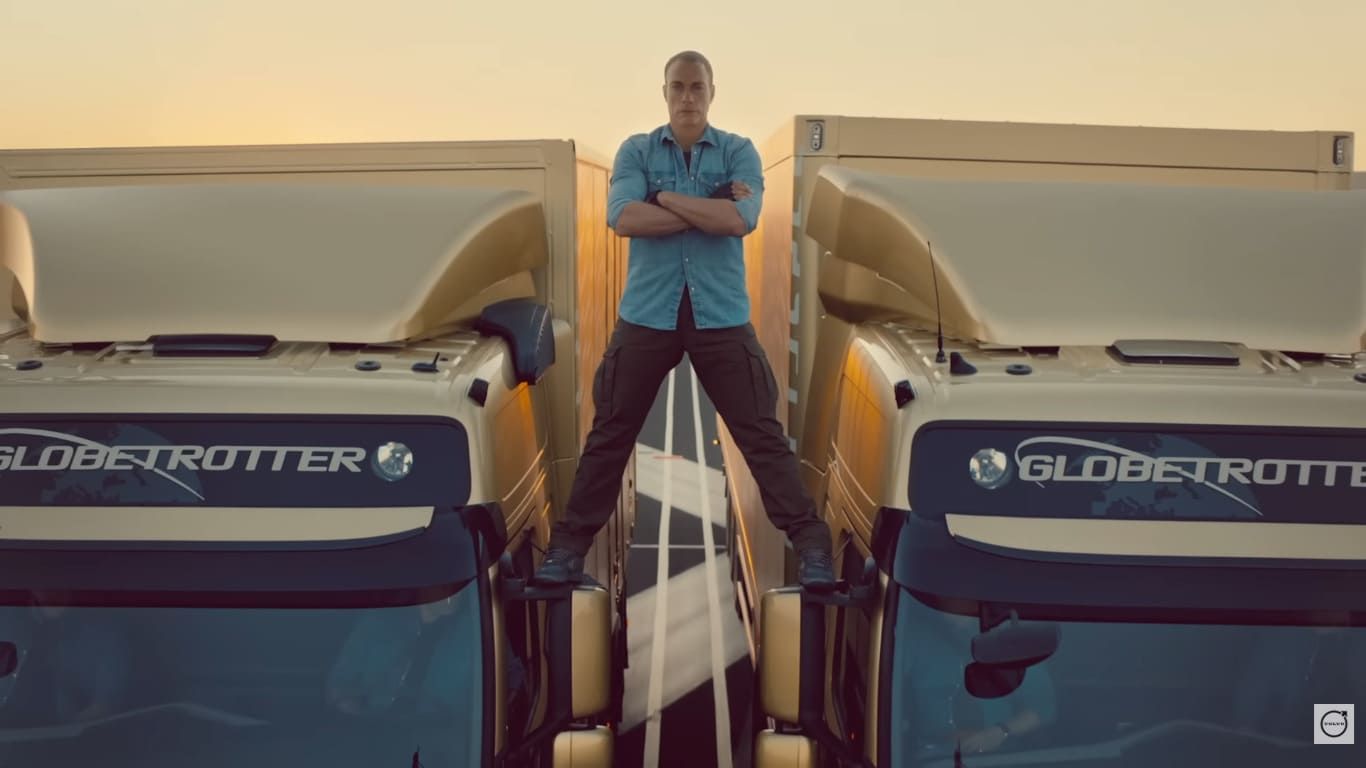 A screenshot of Volvo’s B2B video marketing