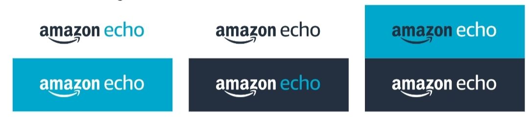 Amazon reverse logo in white