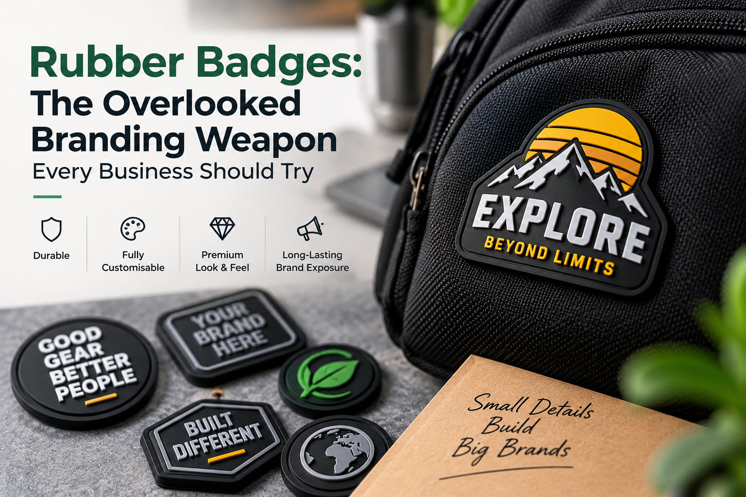 Rubber Badges: The Overlooked Branding Weapon Every Business Should Try
