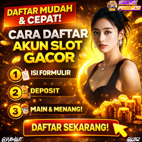 Cara Daftar Akun Slot Gacor