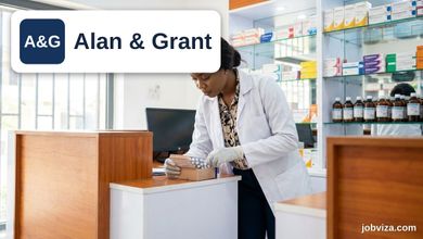 Nigerian pharmacy technician applying for Alan and Grant recruitment 2026