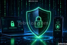 Nigerian security analyst at a screen, cybersecurity jobs in Nigeria