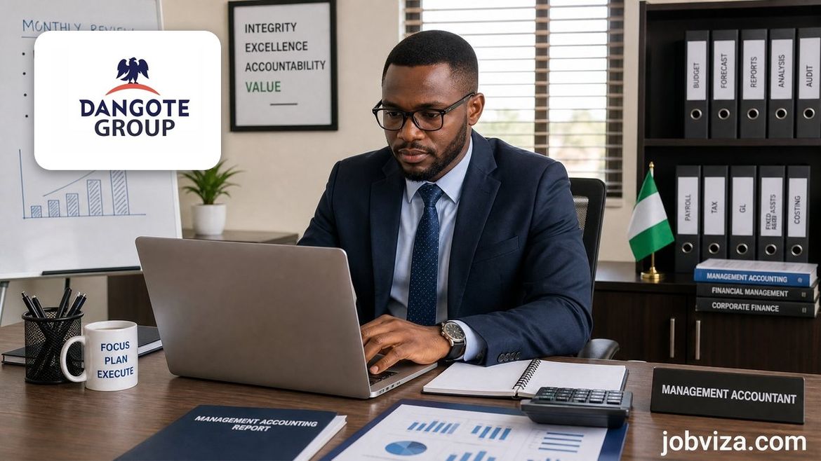 Dangote Management Accountant Job 2026