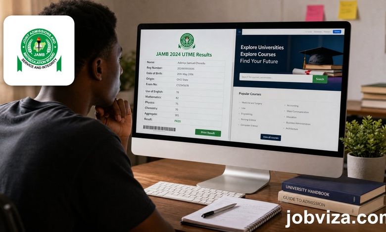 Nigerian student checking low JAMB score courses 2026 for admission options