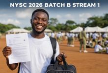 Nigerian prospective corps member printing NYSC 2026 Batch B Stream 1 call-up letter