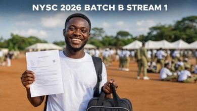 Nigerian prospective corps member printing NYSC 2026 Batch B Stream 1 call-up letter
