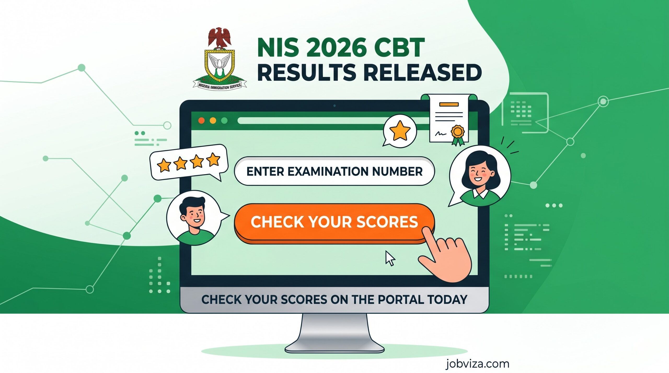 NIS 2026 CBT Results Released Check Your Scores On The Portal Today