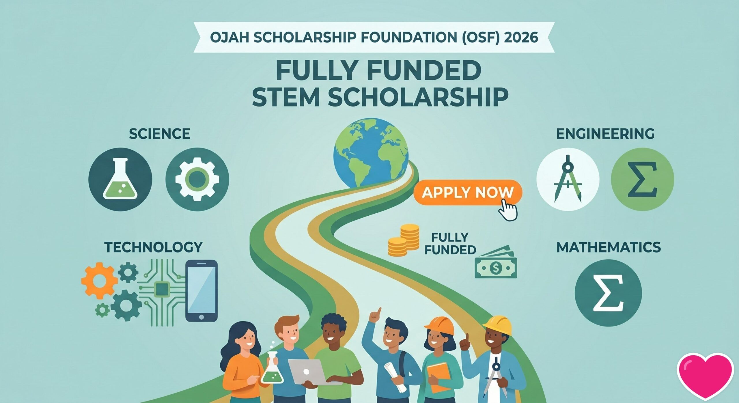 Ojah Scholarship Foundation OSF 2026 Fully Funded STEM Scholarship Apply Now