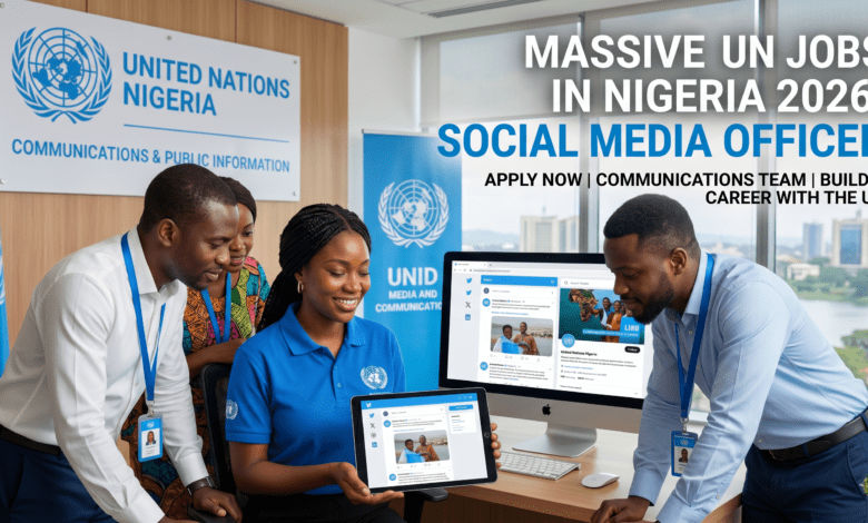 Massive UN Jobs in Nigeria 2026 Apply for IOM Social Media Officer