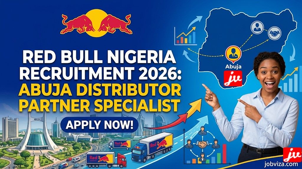 Red Bull Nigeria Recruitment Abuja Distributor Partner Specialist Job 2026