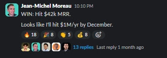 Jean-Michel Moreau Premium Ghostwriting Academy win screenshot