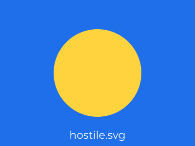 SVG with script and a metadata-service reference