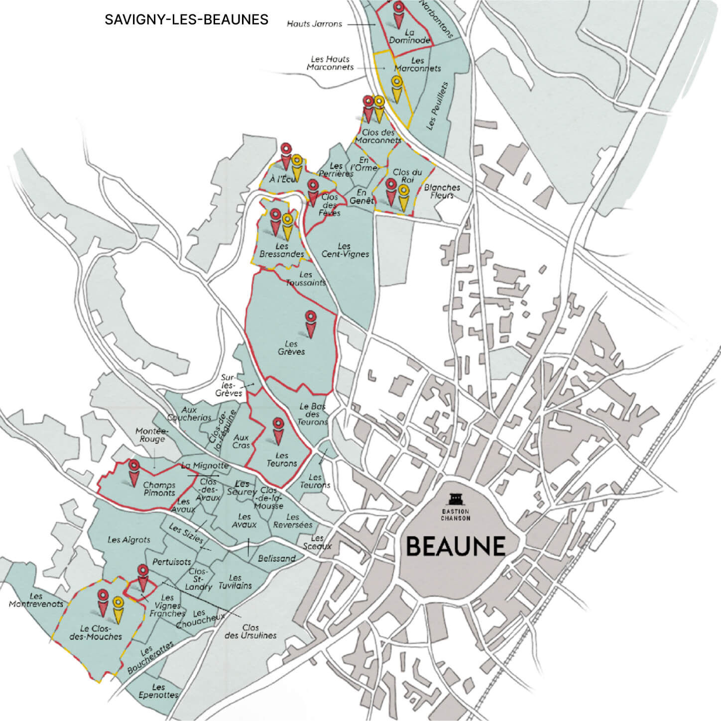 Savigny-Les-Beaune 1er Cru La Dominode - Domaine Chanson
