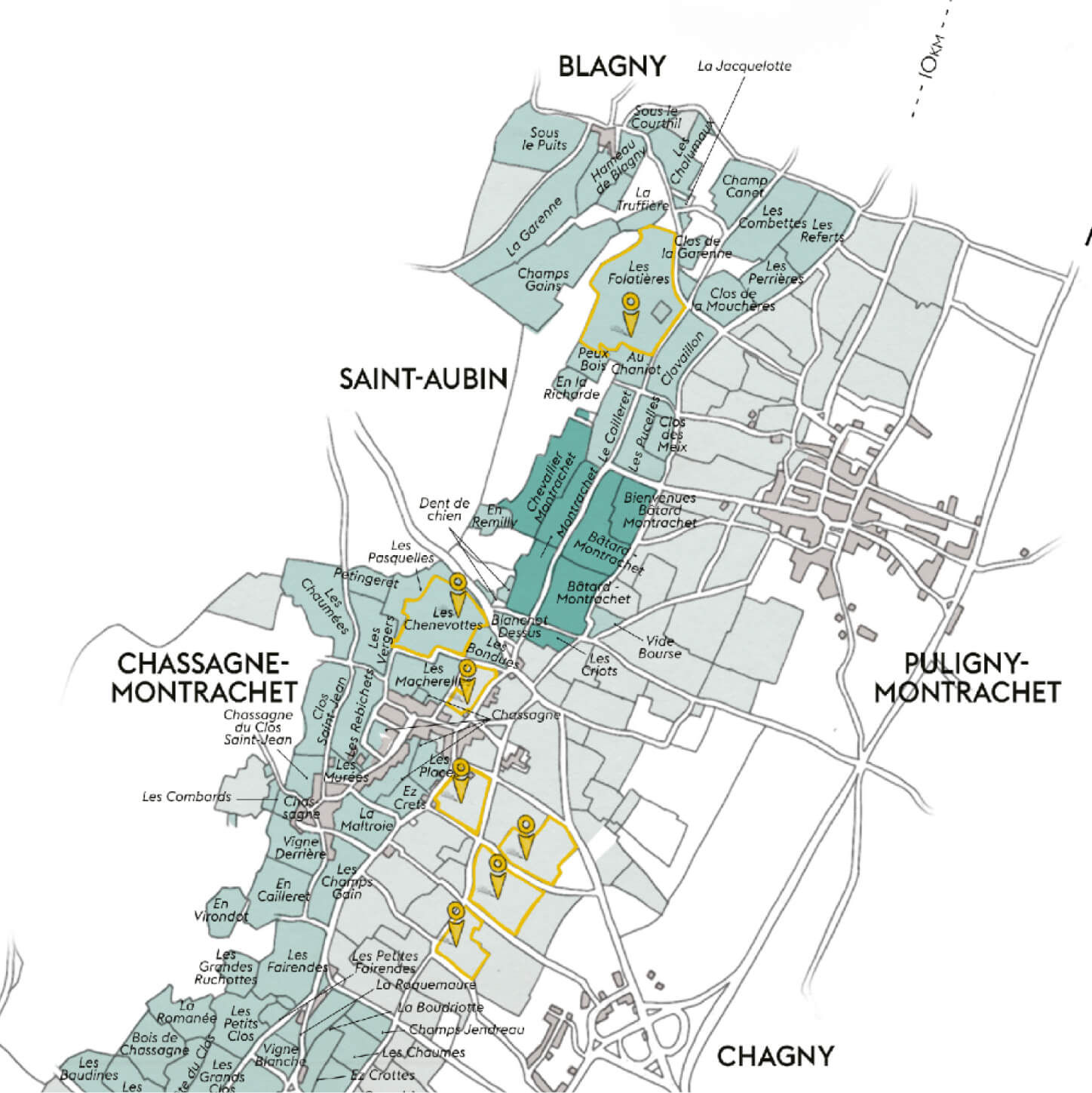 Puligny-Montrachet 1er Cru Les Folatières - Domaine Chanson