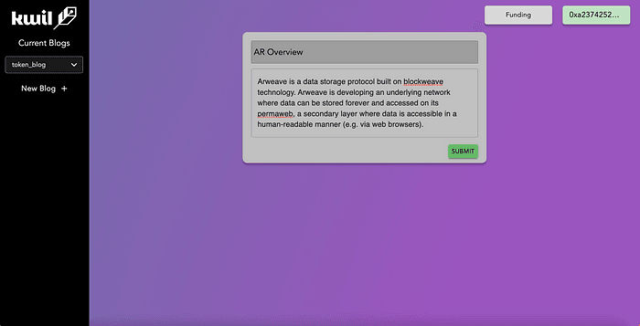 Building a Decentralized Blog dApp — Kwil SDK Demo Updated (14).png