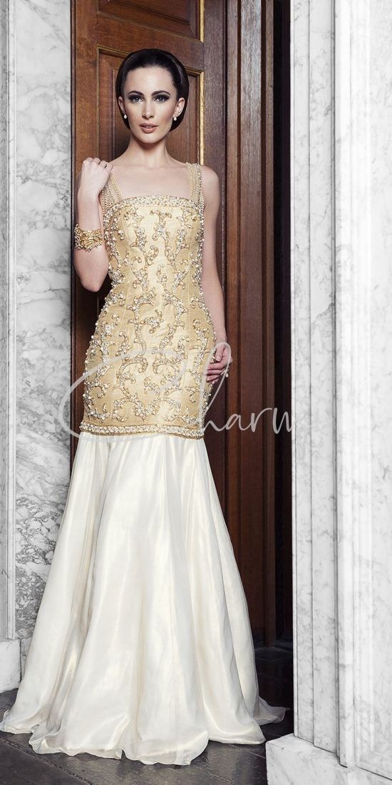 long dress for reception