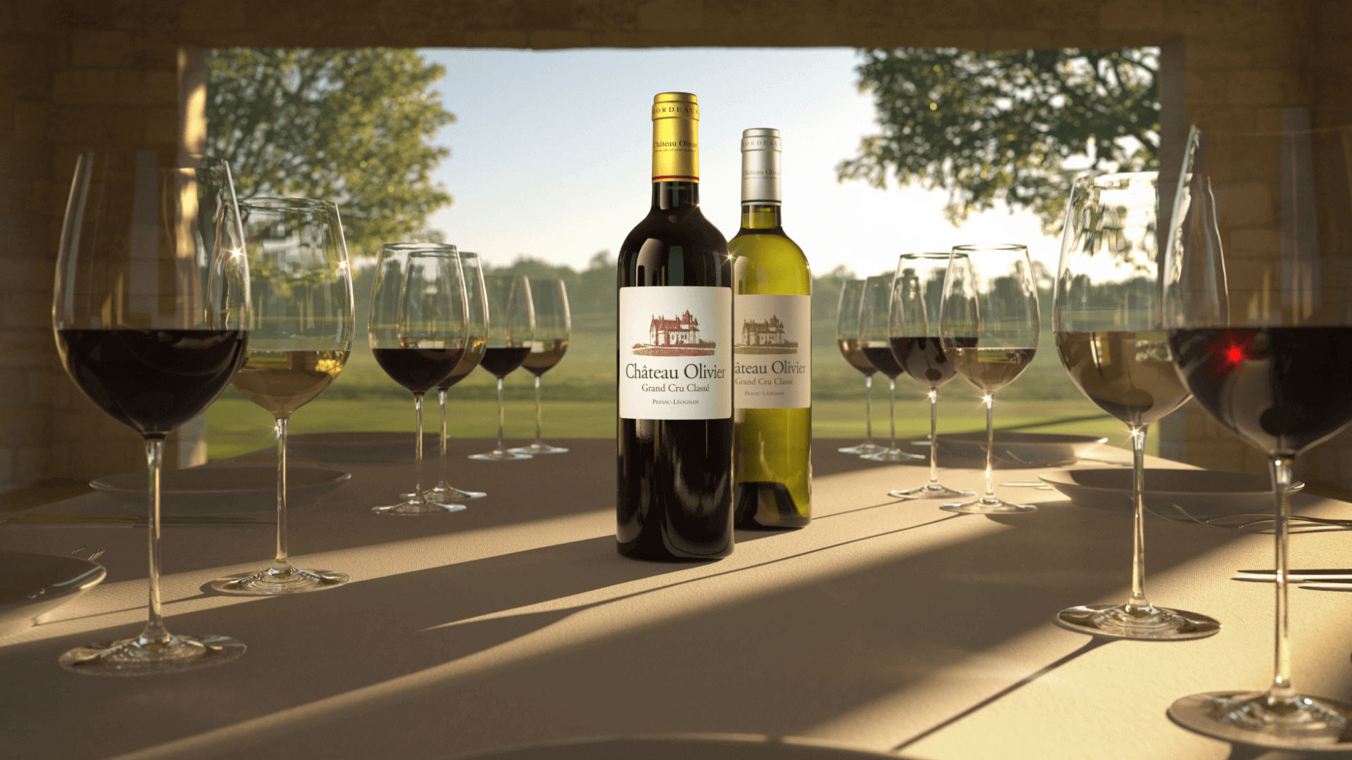 Château Olivier dégustation