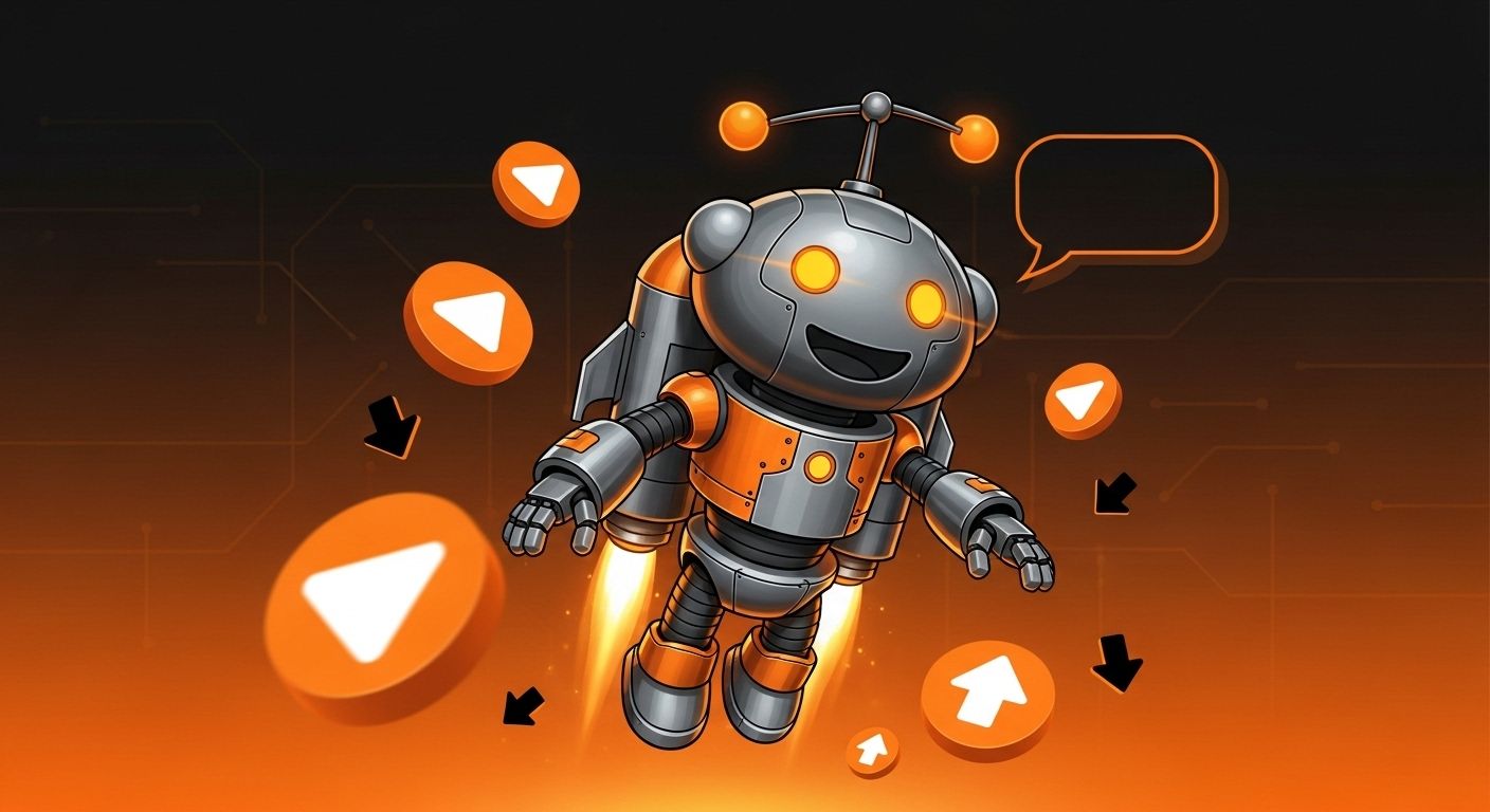 reddit ai chatbot top picks shown on smartphone with Reddit app open and chat interfaces side by side