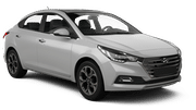 Hyundai Accent BAJAN CAR RENTALS in Bridgetown Cruise Terminal