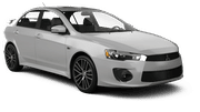 Economy Mitsubishi Lancer rental car from BUDGET in Palm Beach - Riu Palace Economy Mitsubishi Lancer rental car from BUDGET in Palm Beach - Riu Palace