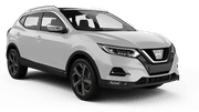 Airconditioned Standard Nissan Qashqai rental car from SIXT in Golden Sands