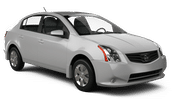 Standard Nissan Sentra rental car from EUROPCAR in Manama - Almoayed Tower